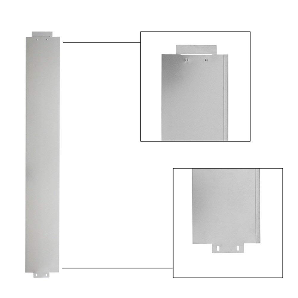 YUENFONG 25m Rasenkante Beeteinfassung Metall Verzinkt Flexible Beetabgrenzung Beetumrandung Mähkante Palisade Gartendekorativ UV und Witterungsbeständig, 100 cm x 15 cm (25 Stücke)