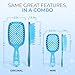 FHI Heat - UNbrush Detangling Brush Combo Pack — Original & Mini UNbrush Hairbrush for All Wet/Dry Hair Types — DuoFlex Anti Static Hair Brush, Vented Detangler Brush for Pain-Free Styling