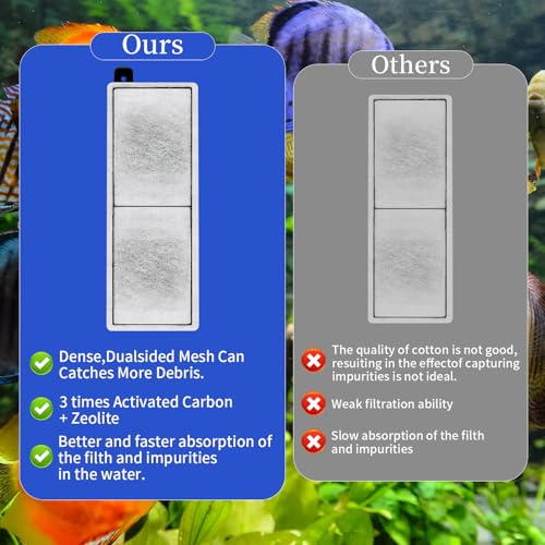 Image of 6 Pack RF-L Large Retreat Filter Cartridges Compatible with Aquarium,Remplacement Aquarium Carbon Cartridge