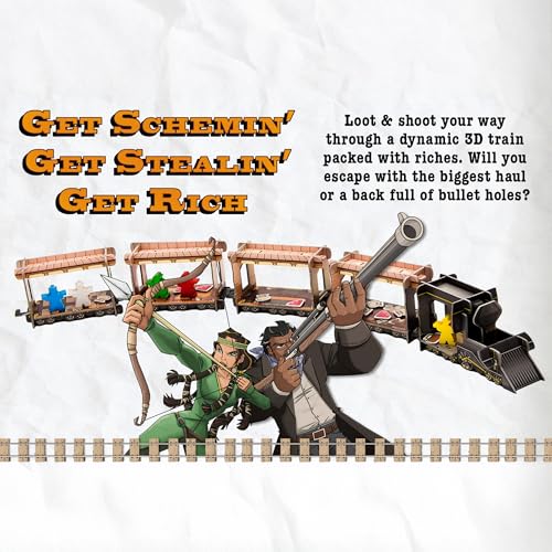 Juego de Mesa Colt Express - Estrategia Oeste Salvaje miniatura 5