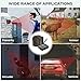 1/2 Mile Hosmart Driveway Alarm Wireless Sensor System & Driveway Sensor Alert System Weatherproof Security Outdoor Motion Sensor & Detector(1 Receiver & 2 Sensors)