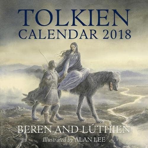 Tolkien Calendar 2018 Calendar – 31 Aug. 2017