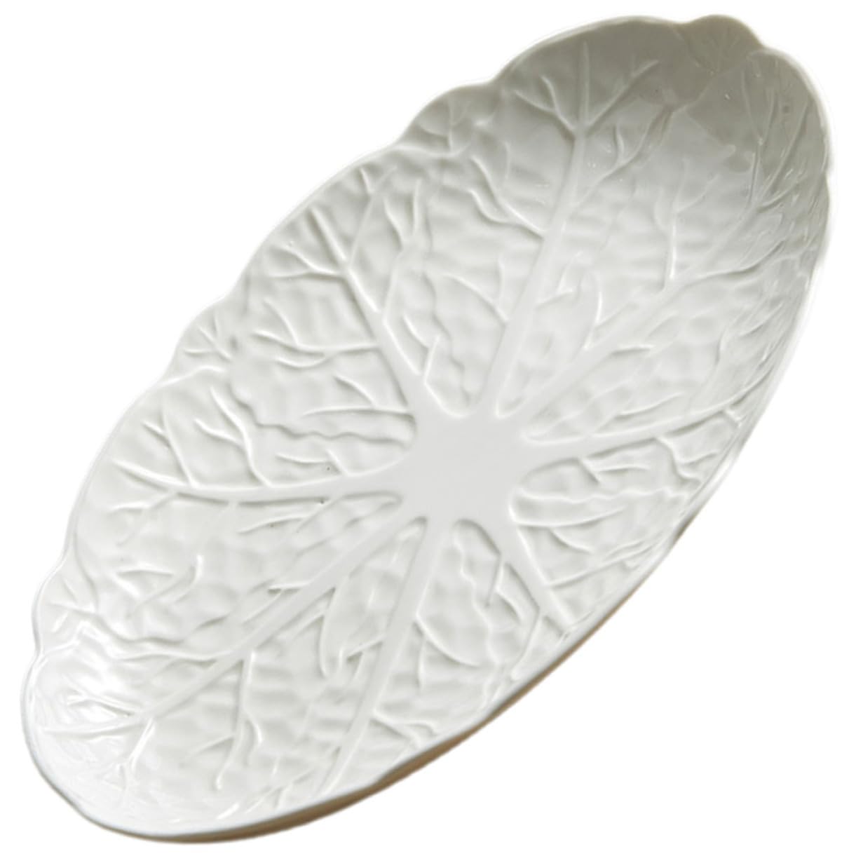 Plateau à poisson en céramique blanche iplusmile, parfait pour vos repas de famille