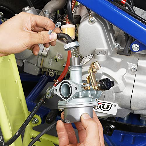 Image of PZ22 Carburetor 22mm Carb For 110cc 125cc Pit Bike ATV Quad | Cable choke design with fuel filter included, fits SSR, Taotao, Coolster, ThumpStar CRF monkey bike and quad ATVs