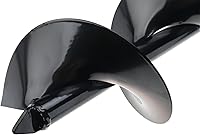 Vista 9 de Broca de taladro de jardín de 5.9 x 33 pulgadas, taladro de mano grande para plantar, excavadora de agujeros manual en espiral con mango