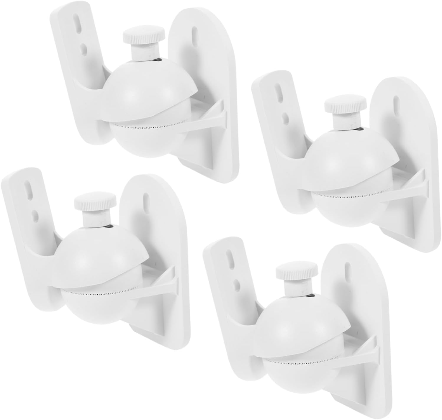 4pcs Wall Mount Bracket for Surround Sound Speakers Speaker Mount Holder Wall