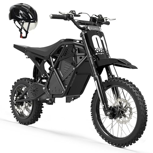 ESKUTE Electric Dirt Bike for Teens Adults, Mid-Drive Motor 3500W