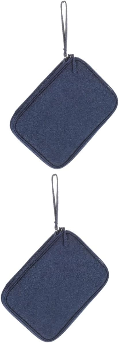DOITOOL 2pcs Electronic Organizer Bag Cable Case Accessories Storage Bags for Travel