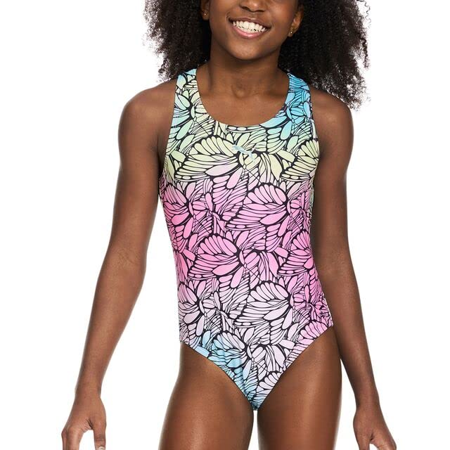 PUMA Girls' Crossback One Piece Swimsuit3
