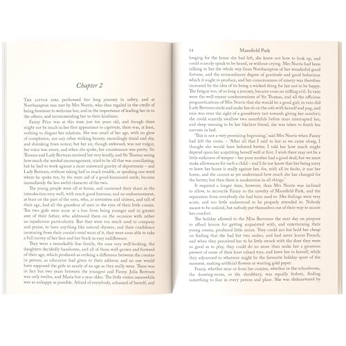 Image of Mansfield Park by Jane Austen | Classic Literature | Unabridged & Complete (336 Pages) | Romantic Fiction Novel for Readers of All Ages (Classic Novels)