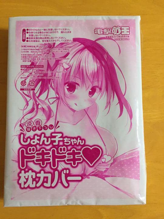 電撃萌王 涼香書き下ろし しょん子ちゃん 枕カバー ３点 未開封　付録のみ Amazon.co.jp: 電撃萌王 涼香先生 描き下ろし しょん子ちゃん ドキドキ