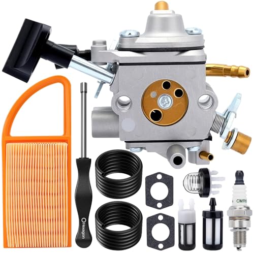Harbot BR600 Carburetor for S-tihl BR700 BR 700 600 Backpack Leaf Blower Parts ZAMA C1Q-S184 Carb with Air Filter Primer Bulb Fuel Line Spark Plug Tune Up Kit