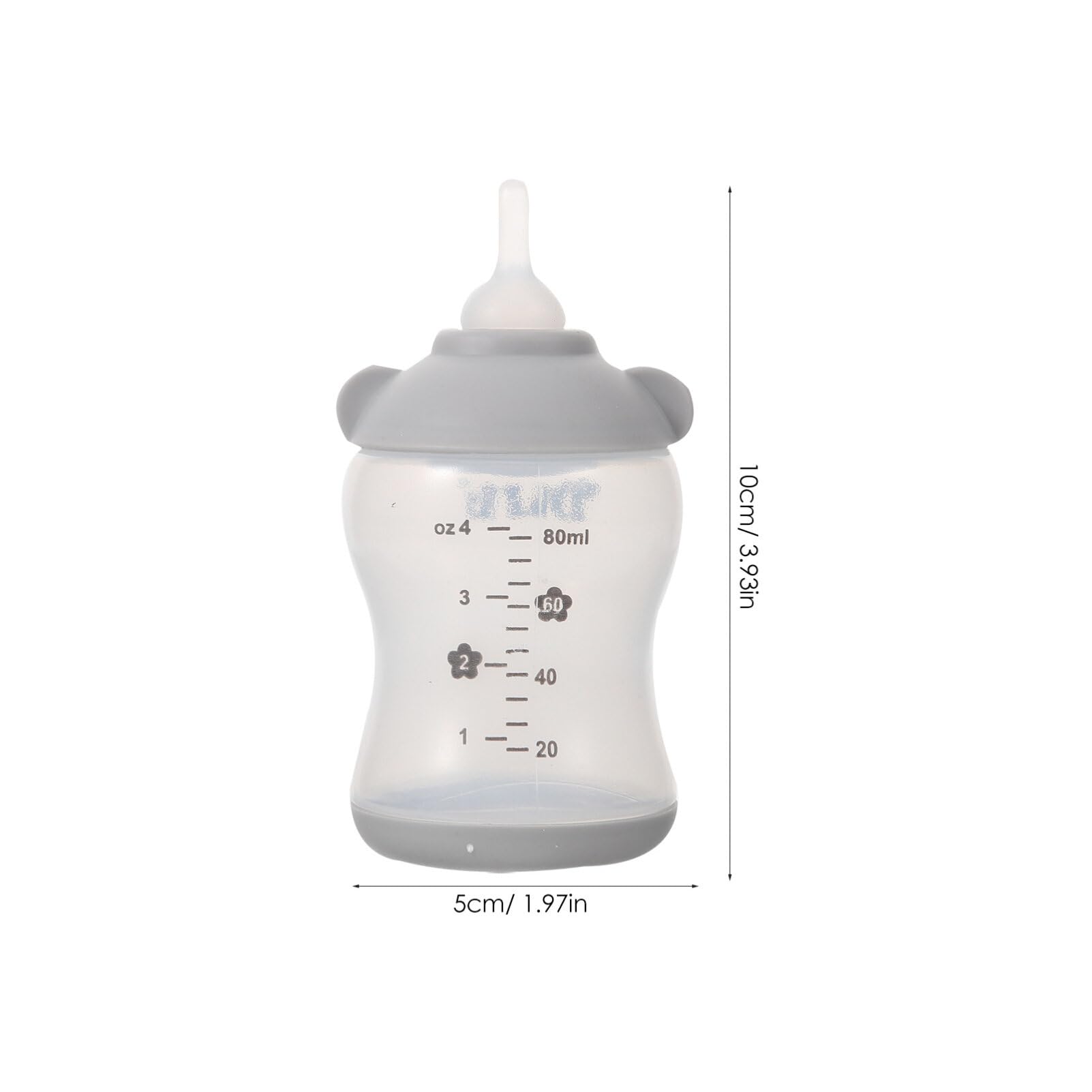 Housoutil Small Pet Feeder Set Puppy Milk Feeder Newborn Cat Milk Bottle Pet Bottles for Nursing