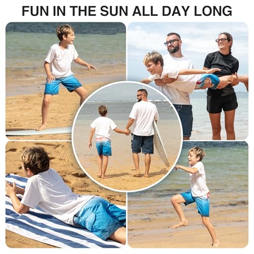 Image of Kanu Surf Boys' Avalon Quick Dry UPF 50+ Beach Swim Trunk