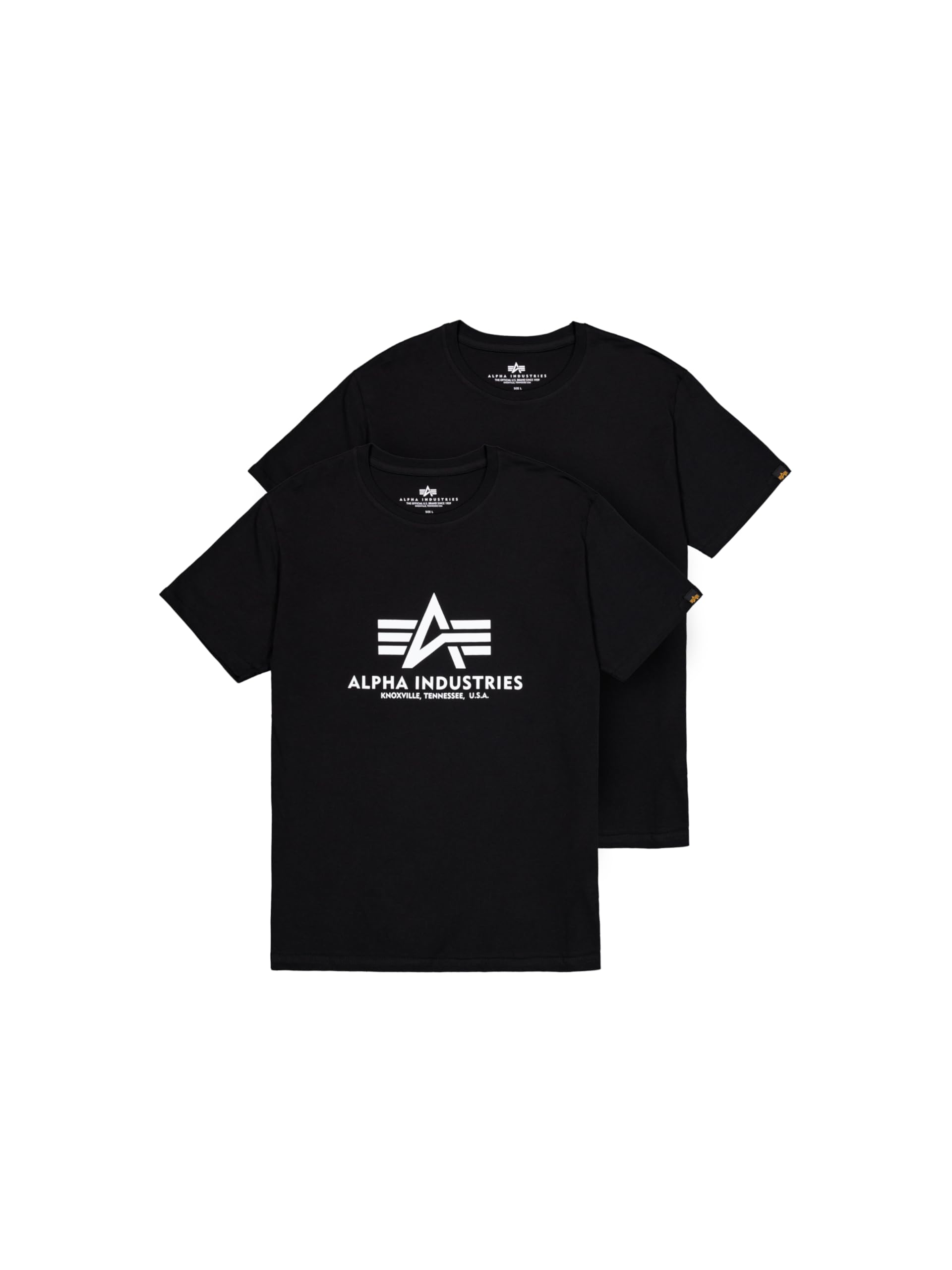 Alpha Industries Basic T-Shirt BL 2 Pack Product Description