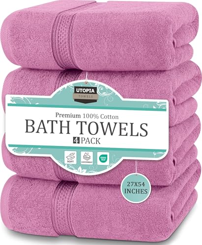 Utopia Towels - Badetuch-Set, hochwertige, 600 g/m², 100% ringgesponnene Baumwolle – schnell trocknend, sehr saugfähig, weiche Haptik… – Ansicht 1