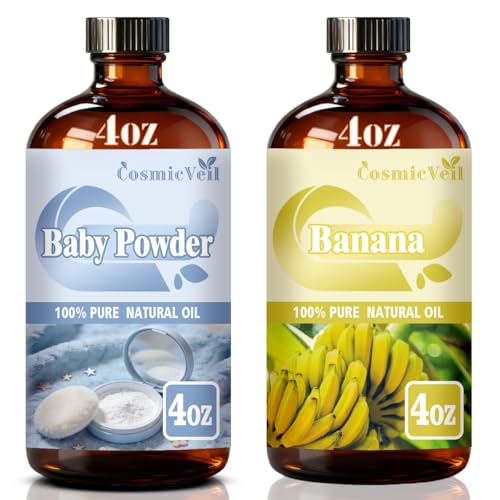 Aceite Esencial de Aroma Baby Powder y Banana 120 ml