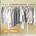 LiaMeE Adjustable Clothing Rack for Hanging Clothes, Heavy Duty Garment Rack with Wheels，Free Standing Rolling Clothes Rack with Shelf & Grid, Easy Assembly Standard Rod, White & Chrome