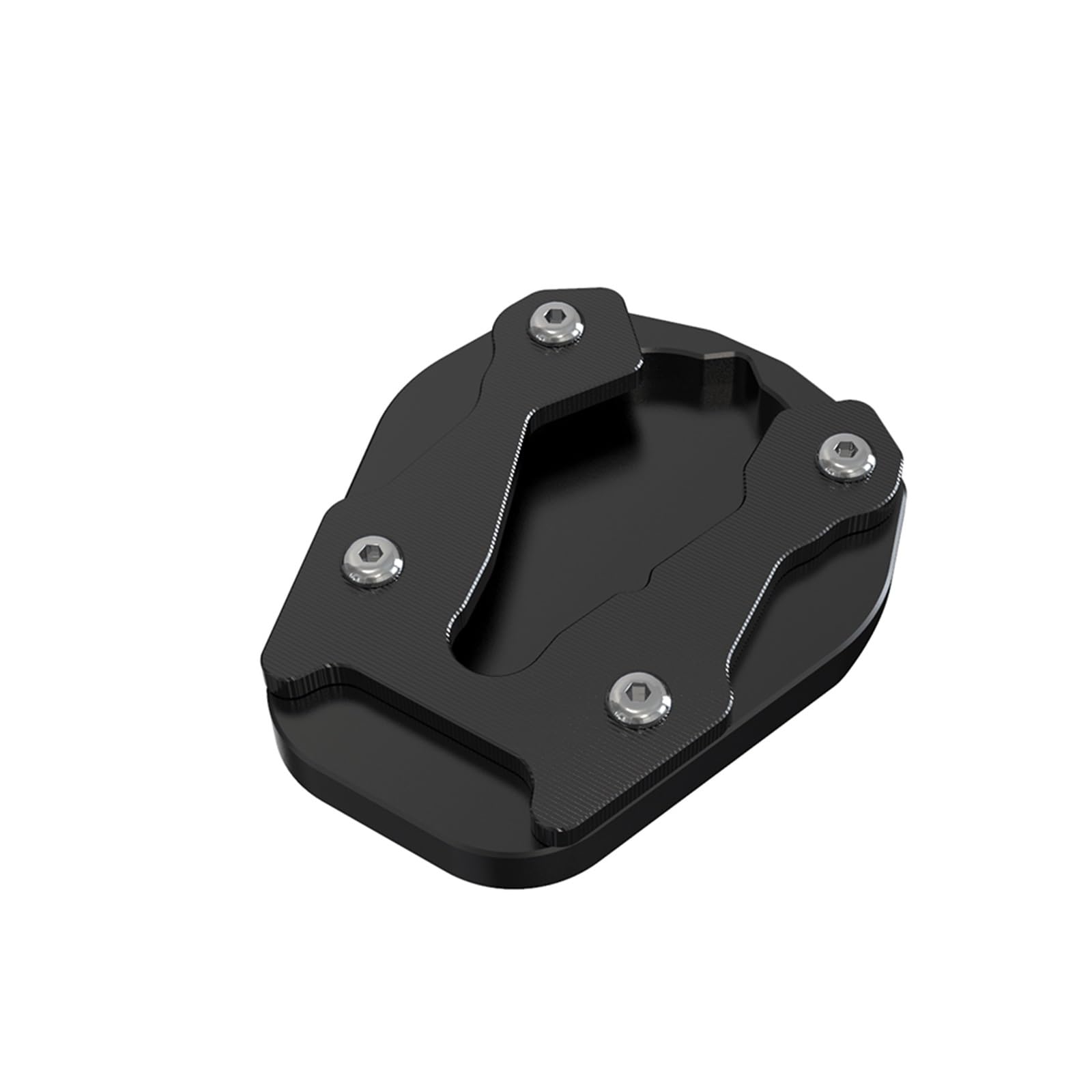 Base ampliada de aluminio para caballete lateral de moto 450MT e IBEX 450 2025 8