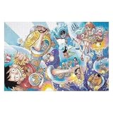 ワンピース ジグソーパズル キャラクター パズル 人気 家族全員のためのスキルゲーム、益智減圧玩具 木製パズル インテリア プレゼント 1000ピース