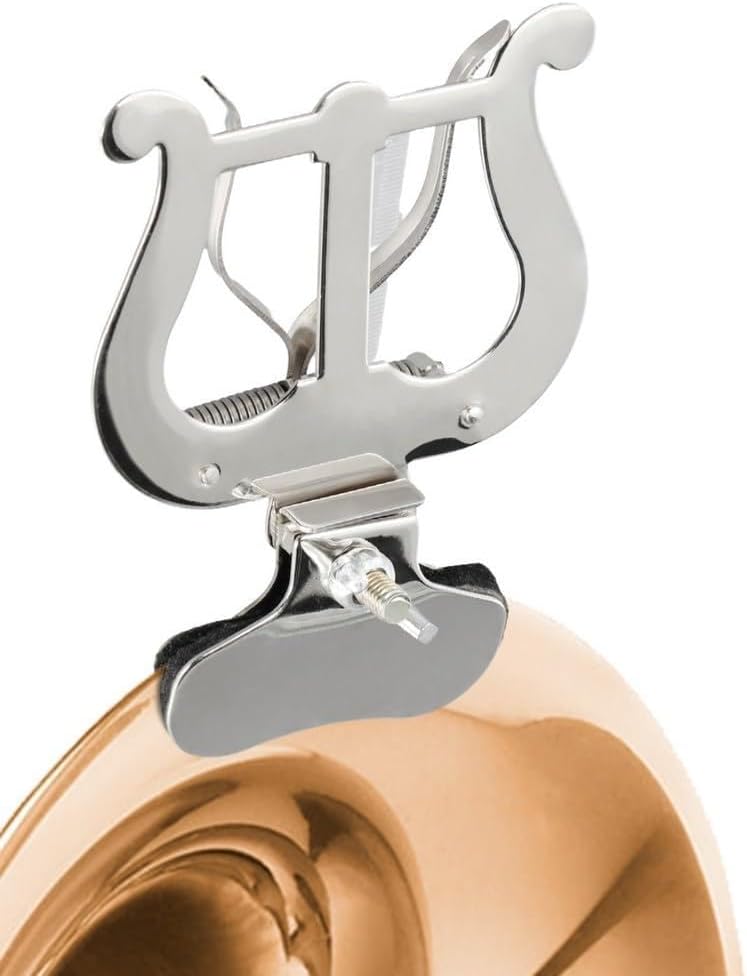 Clamp-On Trombone Lyre, Adjustable Music Holder, Lightweight And Protective Sheet Music Clip For Wind Instruments