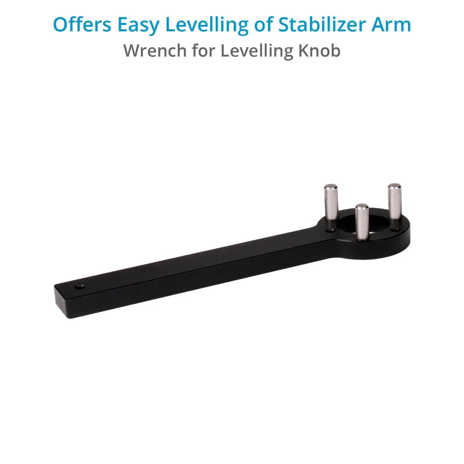 Zestaw PROAIM Hard Mount do ramienia stabilizatora na Speed Rail/Mitchell | Mocowanie ramienia stabilizatora do rur 38 mm i 42–50 mm z pokrętłem poziomującym, mocowaniem Mitchell i kluczem montażowym.