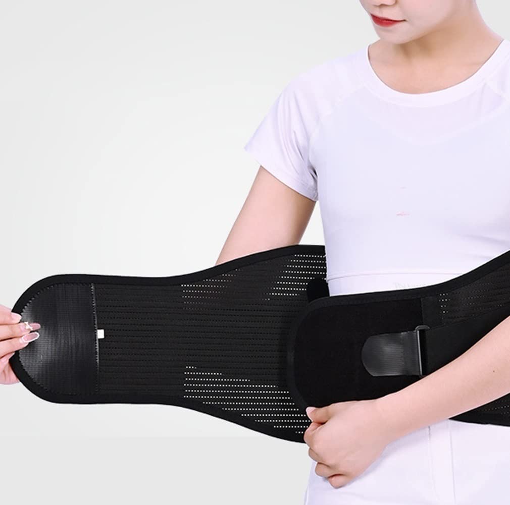Soporte de soporte for la espalda con autocalentamiento, alivio del dolor del cinturón lumbar inferior ajustable for la ciática, dolor de espalda, hernia de disco, estenosis espinal, prevención de les