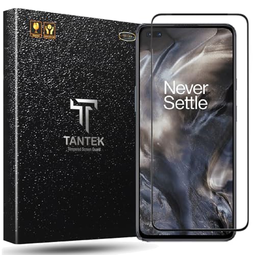 Image of TitanGuard Tempered Glass Screen Protector Guard for OnePlus Nord - 9H Hardness, Military Grade, Anti-Static, Easy Installation Kit - 1 PACK