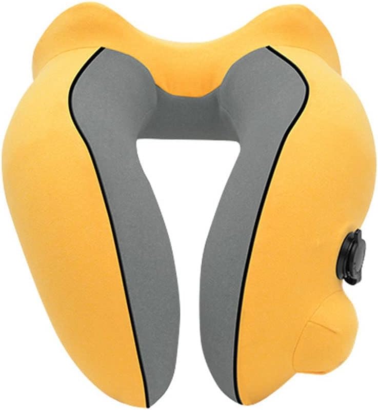 Travel Pillow 100% Pure Memory Foam Neck Pillow,Travel Pillow, Ideal for Airplane Travel, Memory Foam, Comfortable and Lightweight, Very Suitable for Family, Car, Airplane, Outdoor, Party, Trave