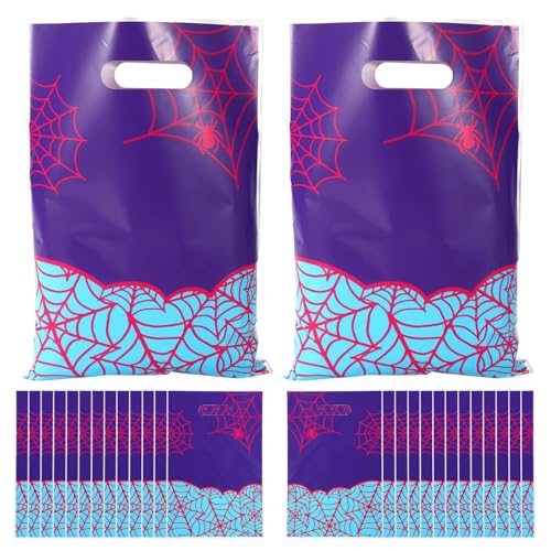 30uds Bolsa de Regalo Cumpleaños, 25x16,5cm Elegantes Araña Bolsa Regalo Fiesta para Guardar Galletas Dulces Bocadillos Chocolates y Otros Artículos para Fiestas Temáticas