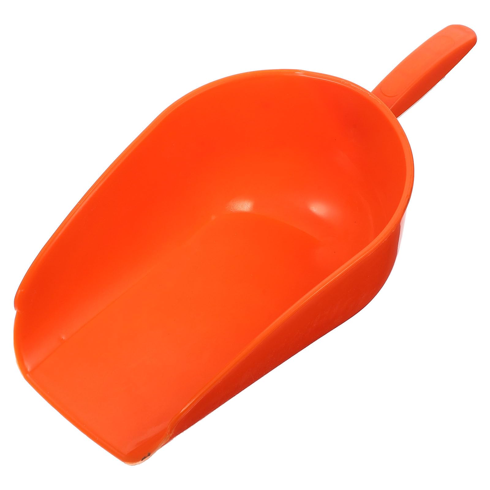 Ciieeo Thickened Reusable Plastic Feeding Shovel Large Farm Scoop for Poultry Horse Goose Feed with Ergonomic Handle Livestock Feeding Tool for Farm and Ranch Use