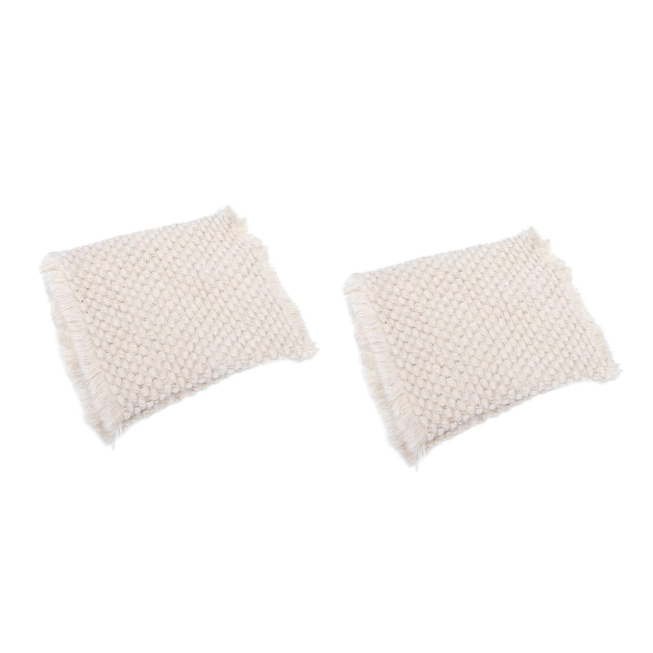 Abaodam 2piezas De Algodón Tejida para Bebés Cobertor Beige De Diseño De Piña Accesorio para Fotografía De Recién Nacidos y y Seguro