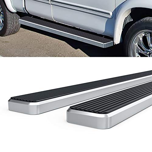 Estribos HD Ridez acero pulido para Toyota Tundra 2000-2006 miniatura 4