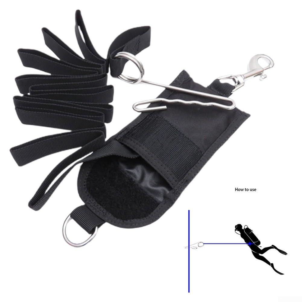 Garvin Jon Line Set 200cm immersioni subacquee Deco corrente gancio