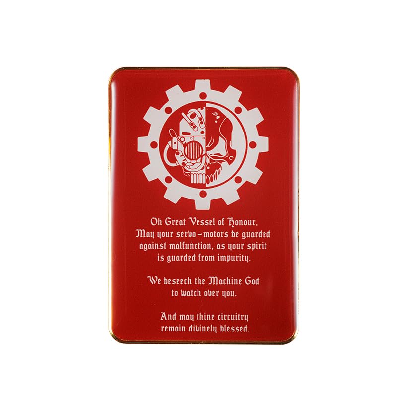 StarforgedAdeptus Mechanicus STC Pin Badge Refrigerator magnet Warhammer 40000 Brooch