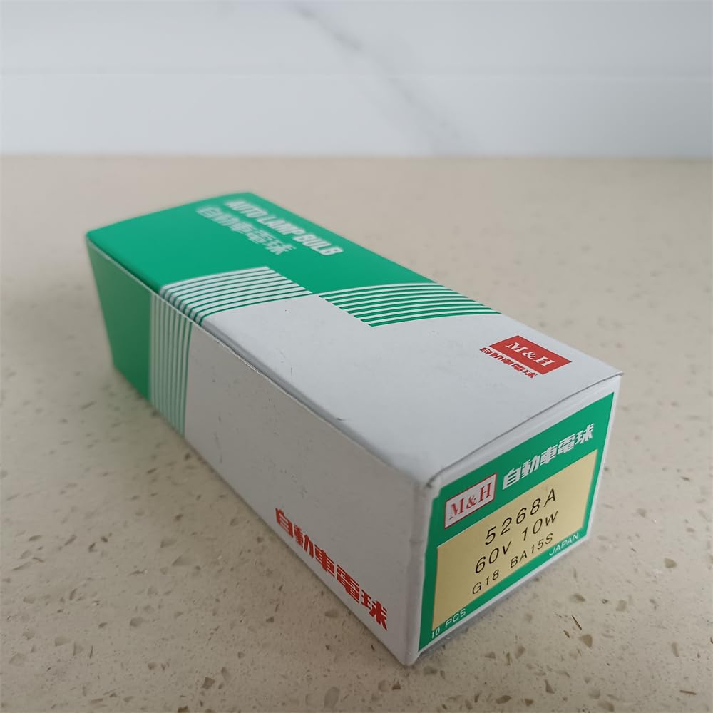 Nichiyu TCM - Lampadina di retromarcia per carrello elevatore elettrico giapponese MH 5268A 5768A 1156 BA15S 48V 60V 10W Nichiyu TCM lampada di retromarcia Komatsu 48 60 Volt (BA15S 60V 10W, 10