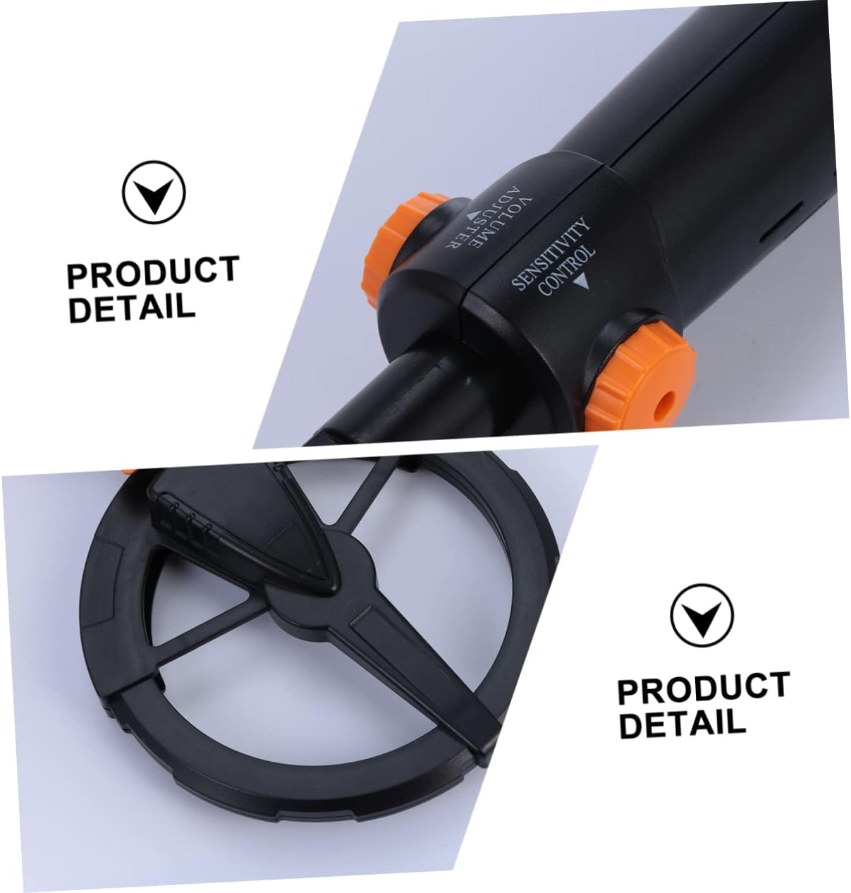 Garneck Metal Detector Easy to Use Gold Detector for Outdoor Exploration and Treasure Hunting Includes Audio Alarm and Sensitivity Control