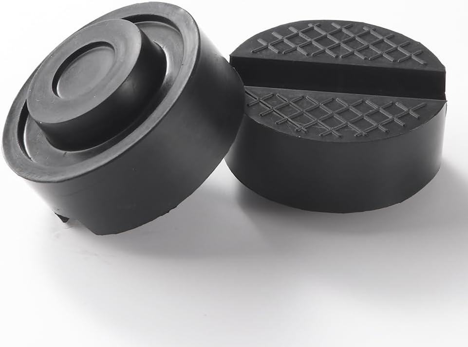YIXISI Trolley Jack Rubber Pad 2 Pack, VGroove Rubber Universal Floor Jack Pad Adapter Amazon