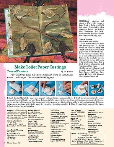 Altered Books 102: Beyond The Basics (Design Originals) Transfer Techniques, Suspensions, Secret Windows, Peek-a-Doors, Found Objects, and More - Image 4