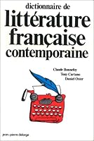 Dictionnaire de litterature francaise contemporaine 2711300773 Book Cover