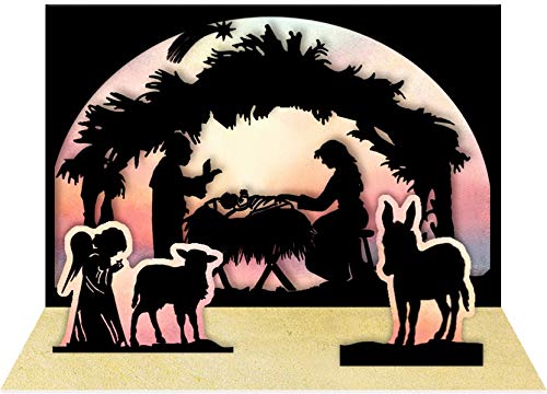CoppenrathSilhouette Nativity Pop-up Matchbox