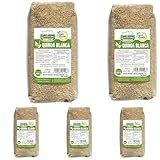 Guillermo | Quinoa blanca - Paquete 500g. | Alto poder nutricional | Rica en hierro (Paquete de 5)