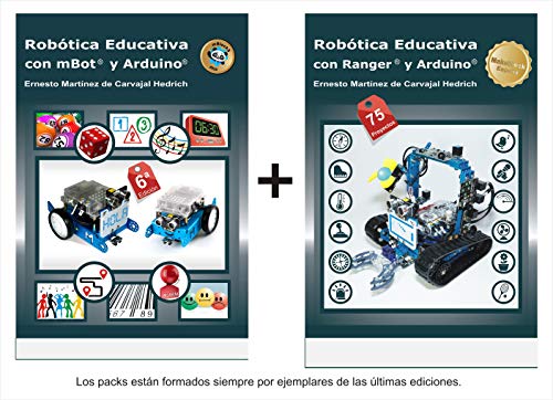 Pack 2 Libros Makeblock: mBot + Ranger