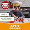 Curious Chef Kid Safe Kitchen Knife Set - 3-Piece Nylon Knives for Kids, White & Green, Ages 4+ - Non-Scratch Tools for Nonstick Pans & Kitchen Tool Set #2