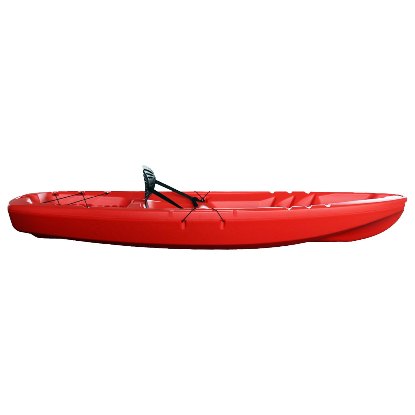 F2 Sommerangebot Marken Kajak Axxis Robustes Hartschalen Boot Angelkajak 1 Sitzer Rot inkl. 4 teiligem Paddel Viel Stauraum Modell 2026