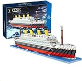 Titanic Model Building Set : Construire ce superbe bateau de croisière est une merveilleuse expérience. Les modèles Titanic avec des détails incroyables, une incroyable authenticité et un réalisme inégalé, ils peuvent être placés à l'intérieur, ces blocs de construction sont incrustés de couches, et la structure est exquise, ce qui est également une très belle décoration d'intérieur unique
