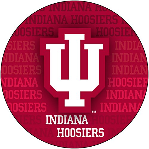 Indiana Hoosiers 4 Inch Round Word Magnet Officially Licensed Collegiate Product