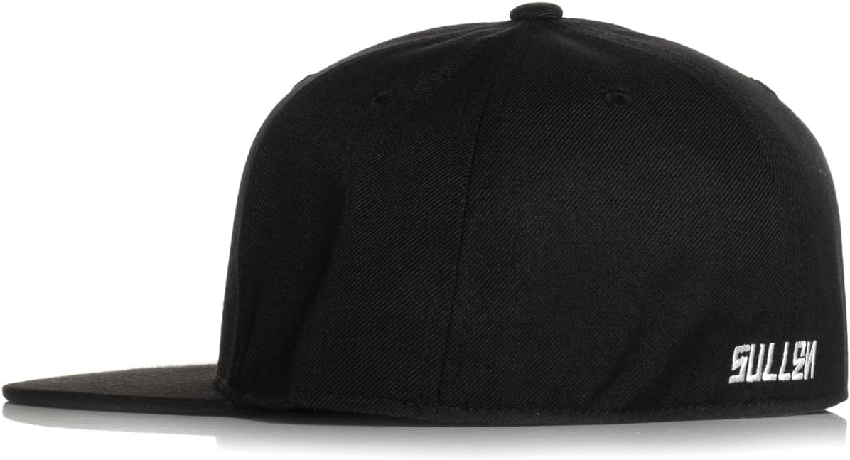 Sullen Badge Fitted Tattoo Lifestyle Logo Flat Bill Hat - Image 2