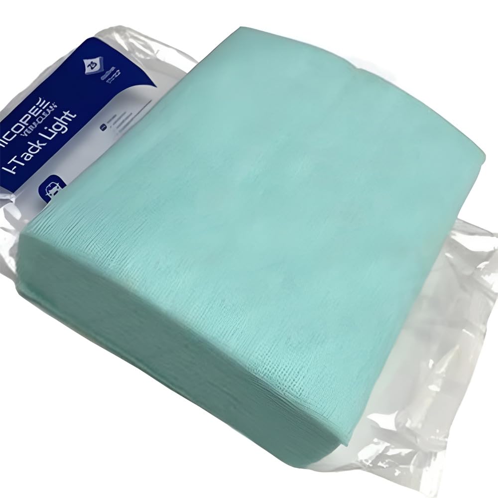 Aps Auto Paint Supplier Luton White Tack Wipe Cloth 25Pk I-Tack Light – Automotive Dust Removal Rags For Bodyshops & Decorators – 43 X 31Cm – Lint-Free Surface Prep Towels