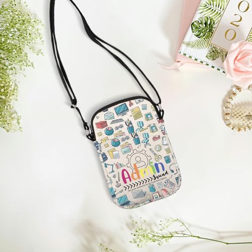 TIIMG Admin Squad Gift Administrator Gift Office Worker Gift Admin Job Appreciation Gift Secretary Crossbody Bag3